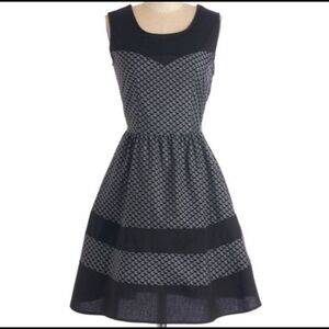 Modcloth Nevermore Lovely Dress in Dogs Print